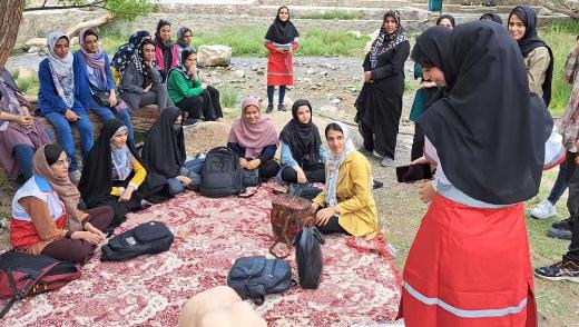 اردوی آموزشی تفریحی مهریز برگزار شد