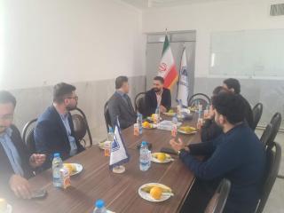 بازدید مدیرعامل محترم صندوق پژوهش و فناوری استان البرز و هیئت همراه از مرکزرشد واحدهای فناور